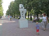 Өфөлә – заманса скульптура аллеяһы