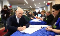 18 марта в Уфе Глава Башкортостана Рустэм Хамитов принял участие в выборах Президента Российской Федерации.