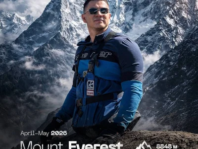 Өфө блогеры һәм альпинист Рөстәм Нәбиев Эверест тауына артыла