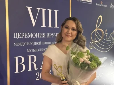 Өфө йырсыһы Дилара Иҙрисоваға BraVo музыкаль премияһы статуэткаһы тапшырылды