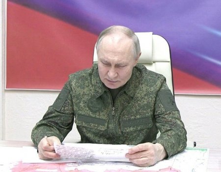 Путин Курск йүнәлешендә Башҡортостан яугирҙәренең ҡаһарманлығын баһаланы