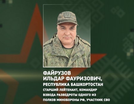 Башҡортостандан разведчиктар командиры ВСУның бер нисә боевигын юҡ иткән