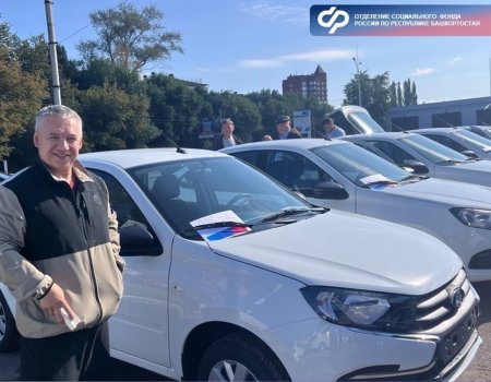 Башҡортостанда производствола зыян күргәндәргә автомобилдәр тапшырылды