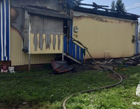 Ауырғазыла 1 сентябрь алдынан биш балалы ғаиләнең йорто янған