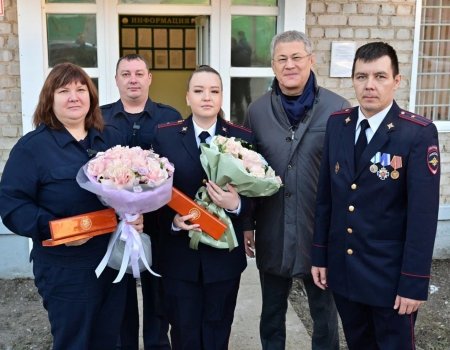 Өфөлә участка полицейскийҙары Башҡортостан Башлығына үҙҙәренең эше тураһында һөйләне