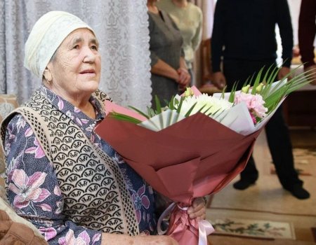 Шишмә районында тыл ветераны Мөфлихә Ҡадирова 90 йәшен билдәләне