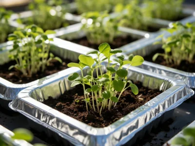 Фольга үҫентеләрҙе ҡотҡара