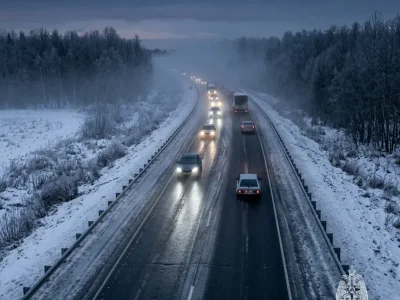 Башҡортостанда томан арҡаһында Өфө — Ырымбур трассаһының бер өлөшөндә хәрәкәт туҡтатылды