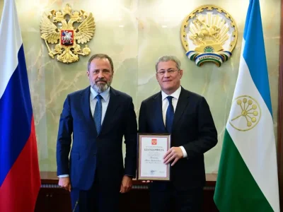 Радий Хәбиров Рәсәй Президентының рәхмәт хатына лайыҡ булды