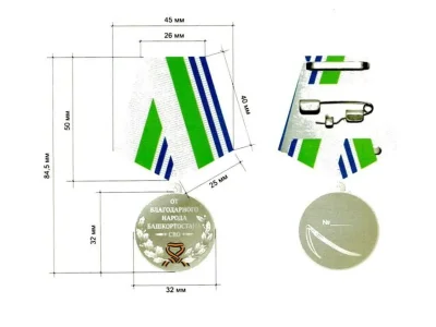 Республикабыҙҙа «Башҡортостандың рәхмәтле халҡынан» миҙалы булдырылды