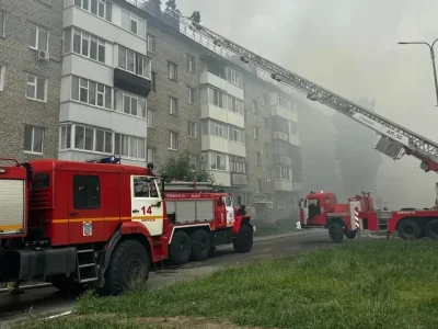 Нефтекамалар ҙур янғындан һуң өйөнә ҡайта алмай