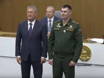 Башҡортостан Башлығы МХО яугирҙәрен бүләкләне
