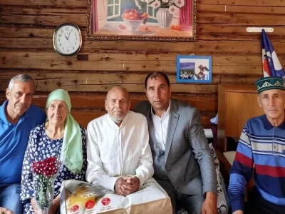 Благоварҙа хеҙмәт ветераны Менәүәрә Ибраһимова 95 йәшен билдәләне