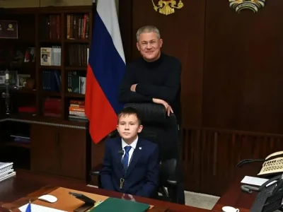 Күмертауҙан Әнүәр Вәхитов Башҡортостан Башлығының эш кабинетында булды